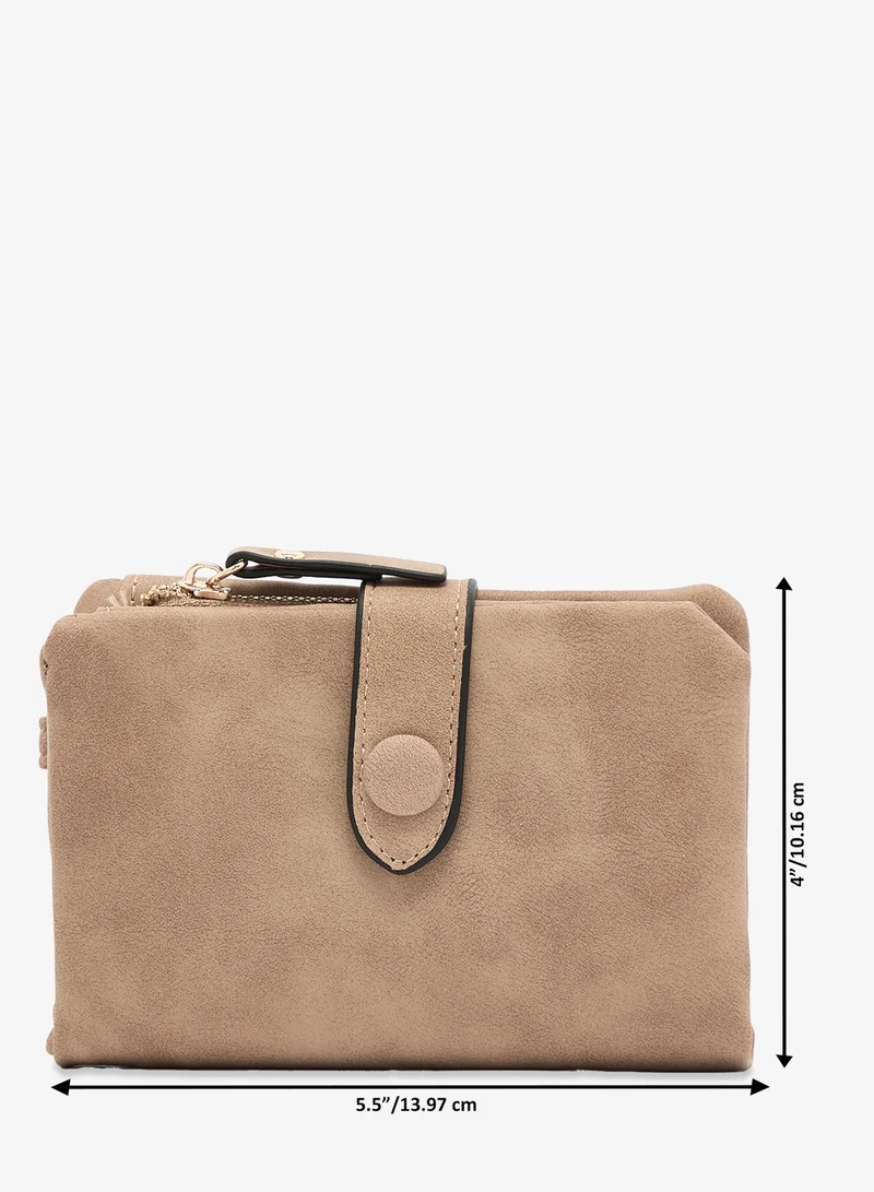ELLA Brown Classic Wallet for Women | Best Price UAE